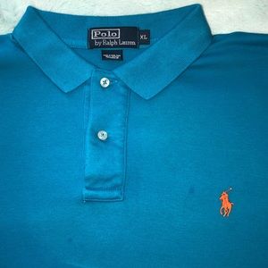 Teal Blue Polo Shirt